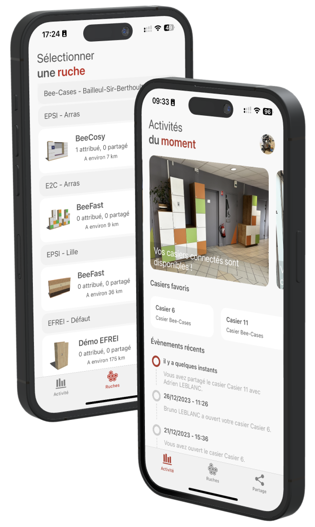 Application IOS Android Bee-Cases